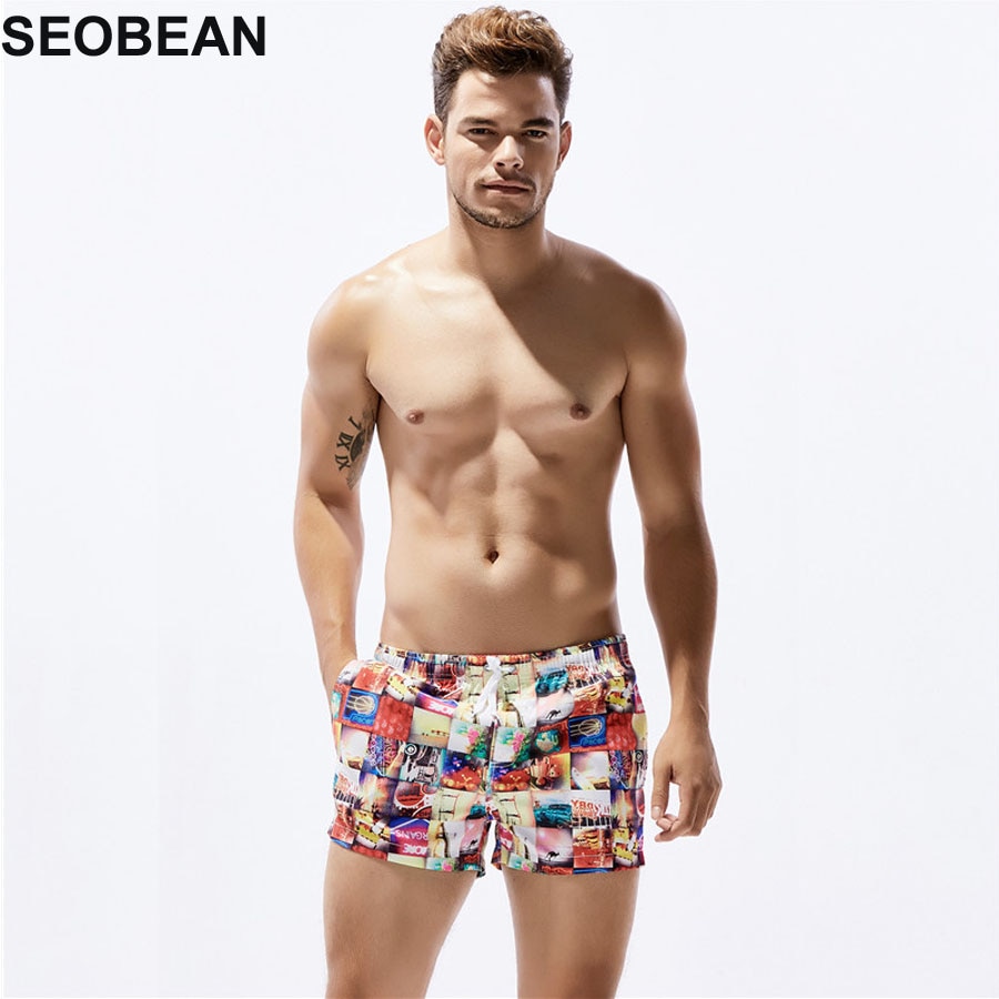 Seobean Ʈ        Ʈũ  Ƽ sunga  maillot de bain beach short 397